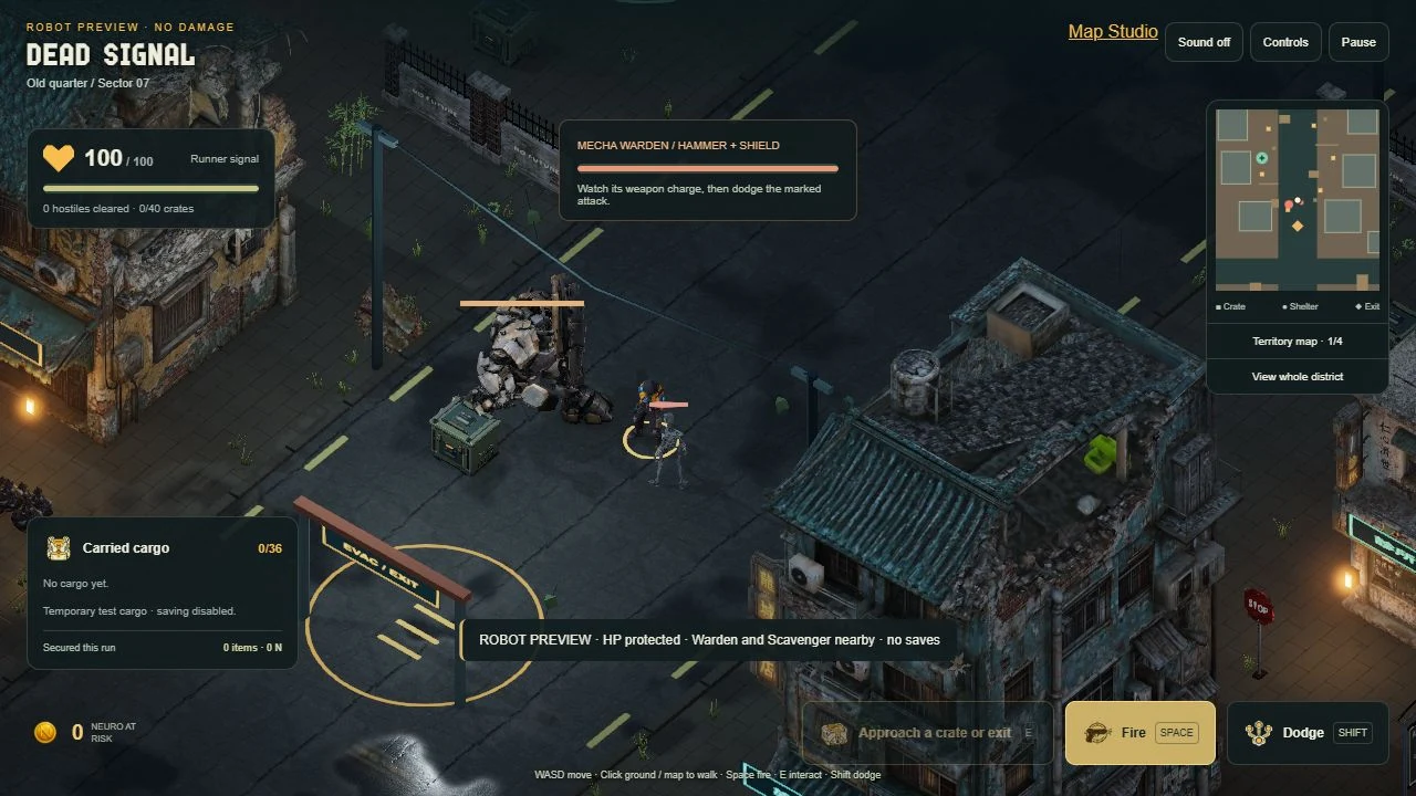 Dead Signal combat scene